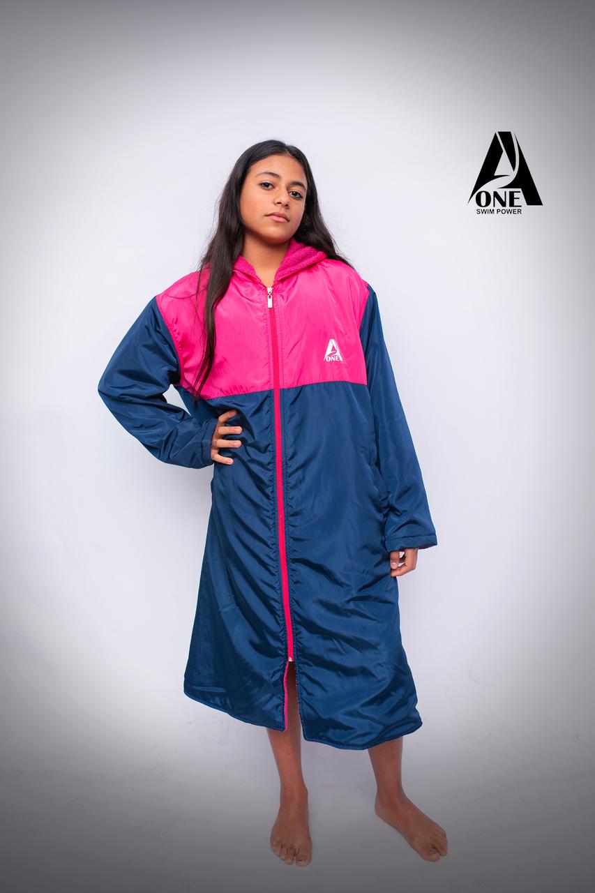 A ONE Waterproof Swim Parka – Towel-Lined for Warmth & Comfort