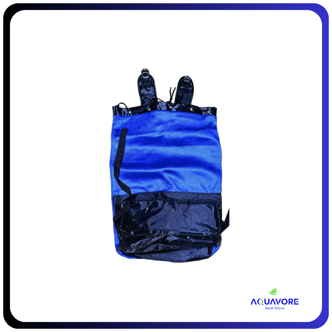 Pro Swim Training Bundle: Mesh Bag, Kickboard & Fins Aquavore