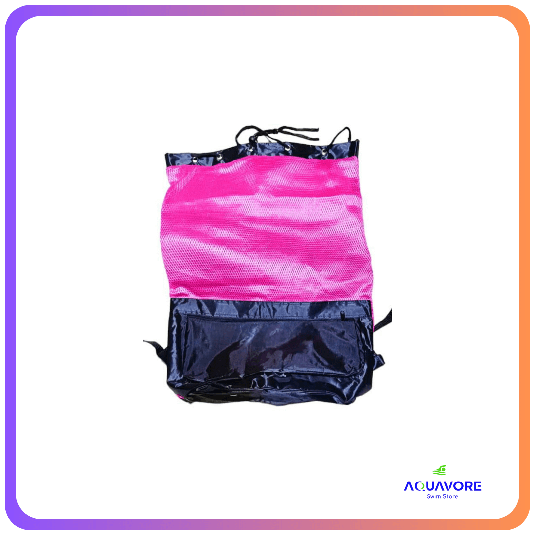 Pro Swim Training Bundle: Mesh Bag, Kickboard & Fins Aquavore