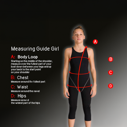 Gavina Girls' Training Swimsuit – Chlorine-Resistant, High-Performance Swimwear Aquavore