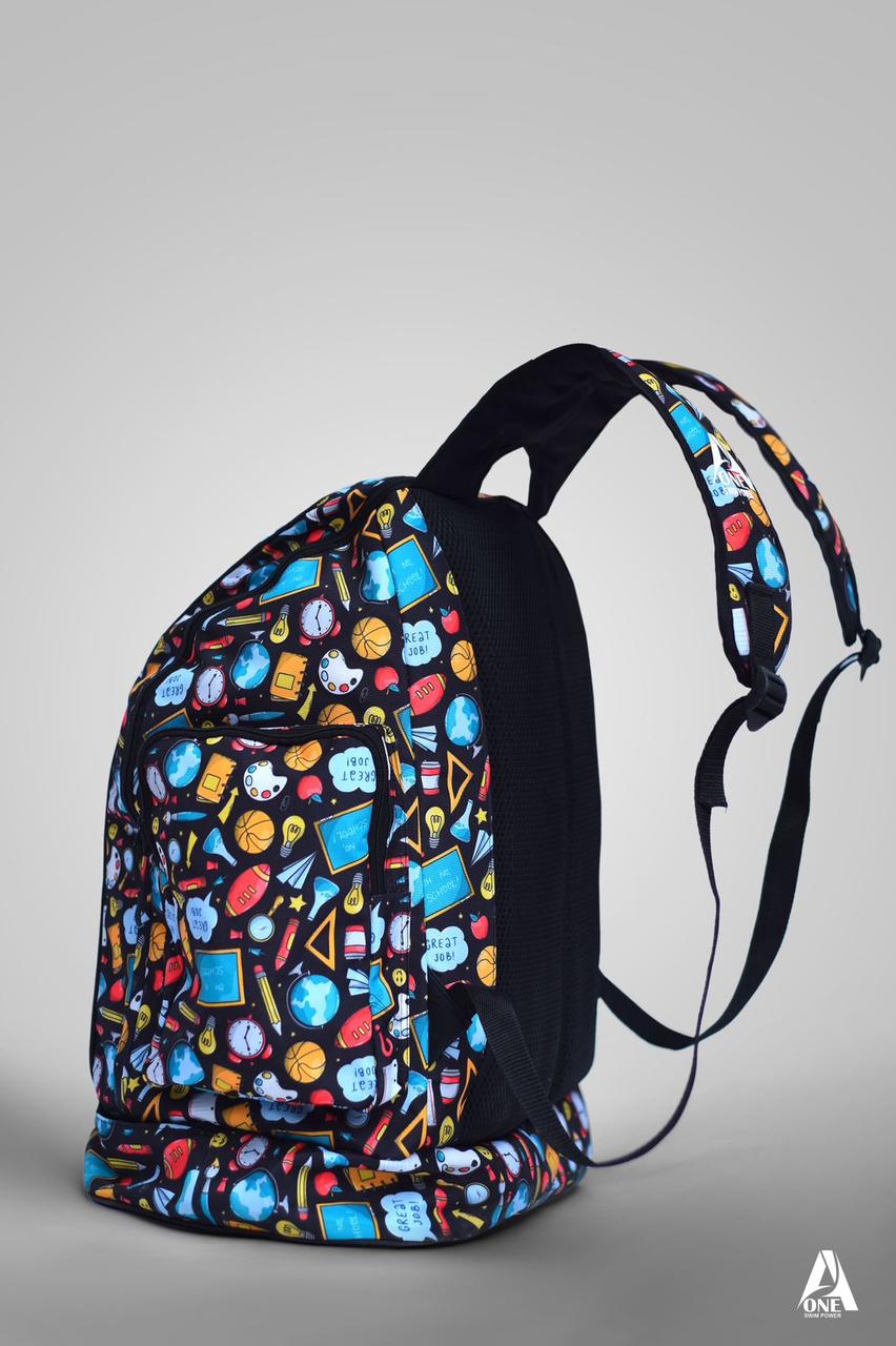 A ONE Pro Swim Backpack – Multi-Pocket Gear Bag for Swimmers
