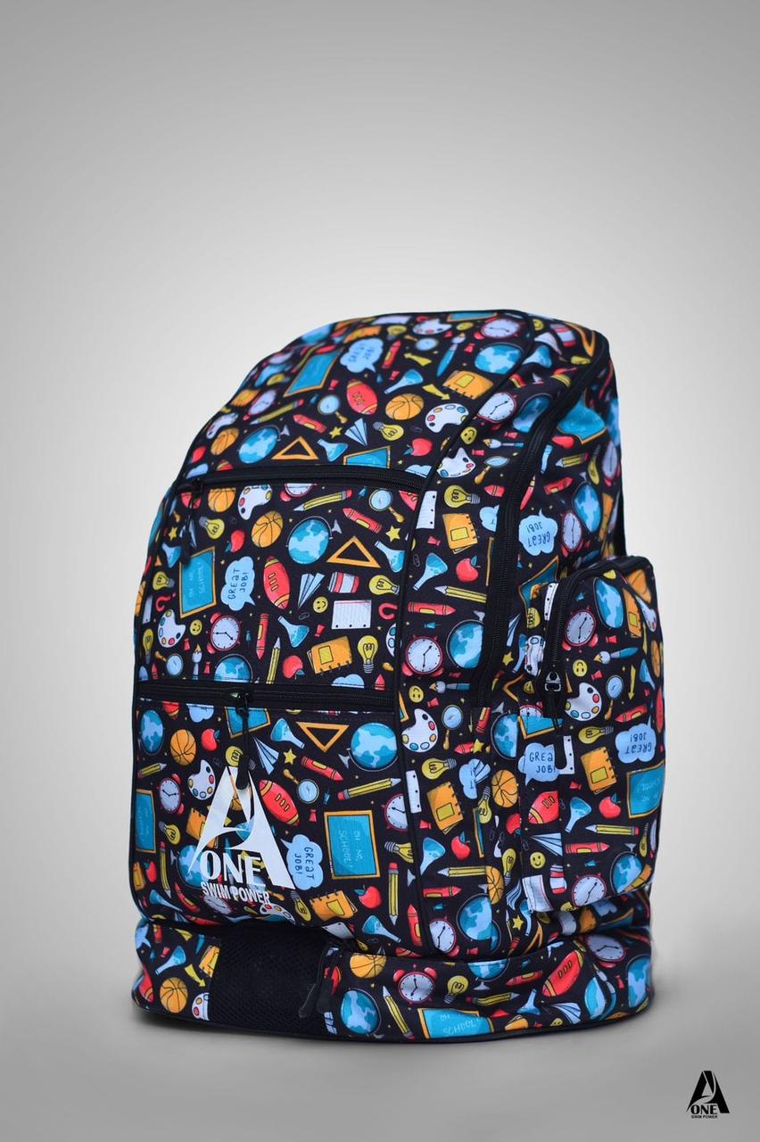 A ONE Pro Swim Backpack – Multi-Pocket Gear Bag for Swimmers