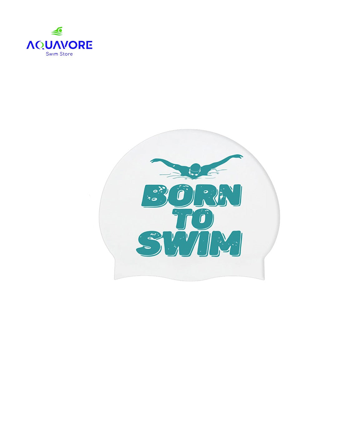 Born to Swim Cap