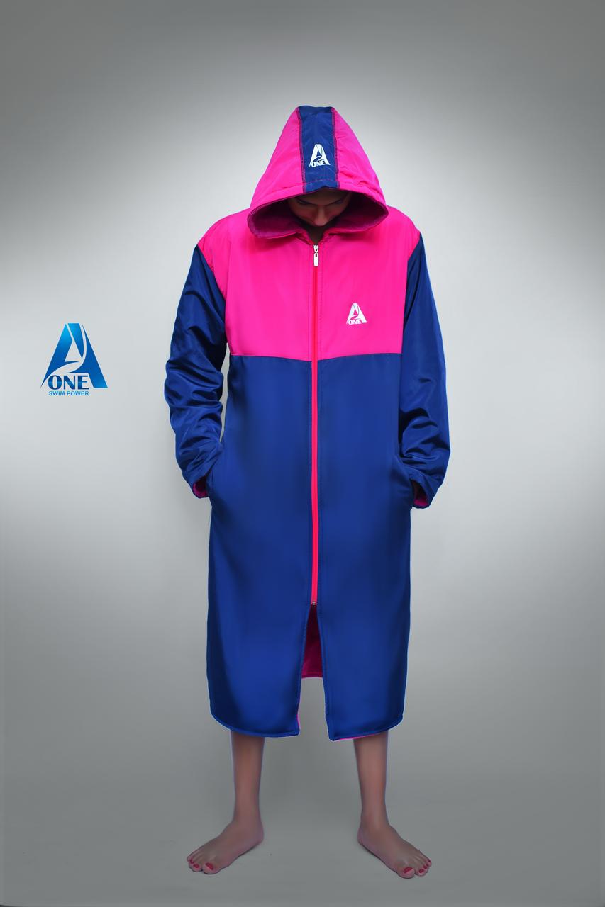 A ONE Waterproof Swim Parka – Towel-Lined for Warmth & Comfort