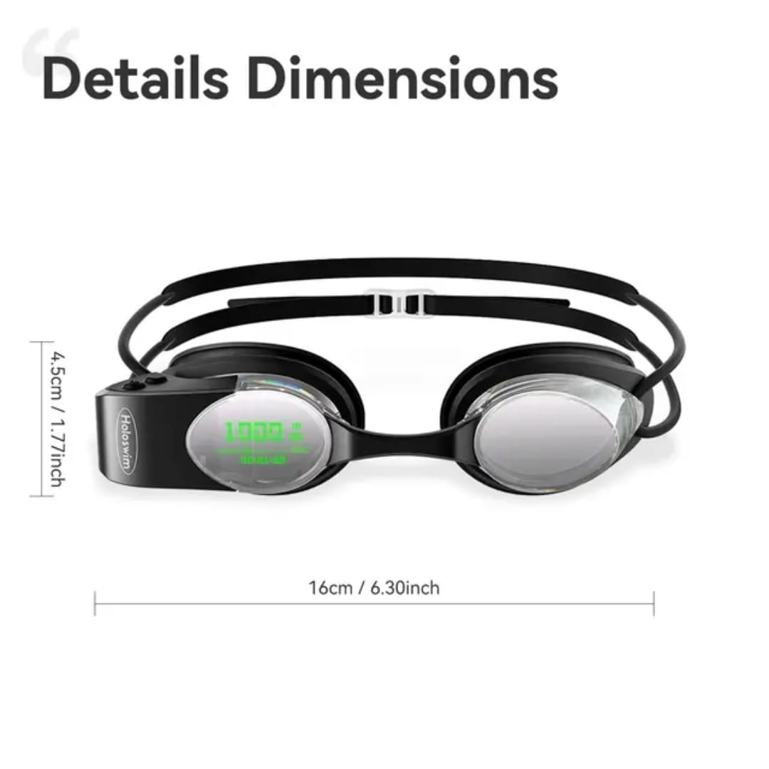 AquaVision Smart Swim Goggles