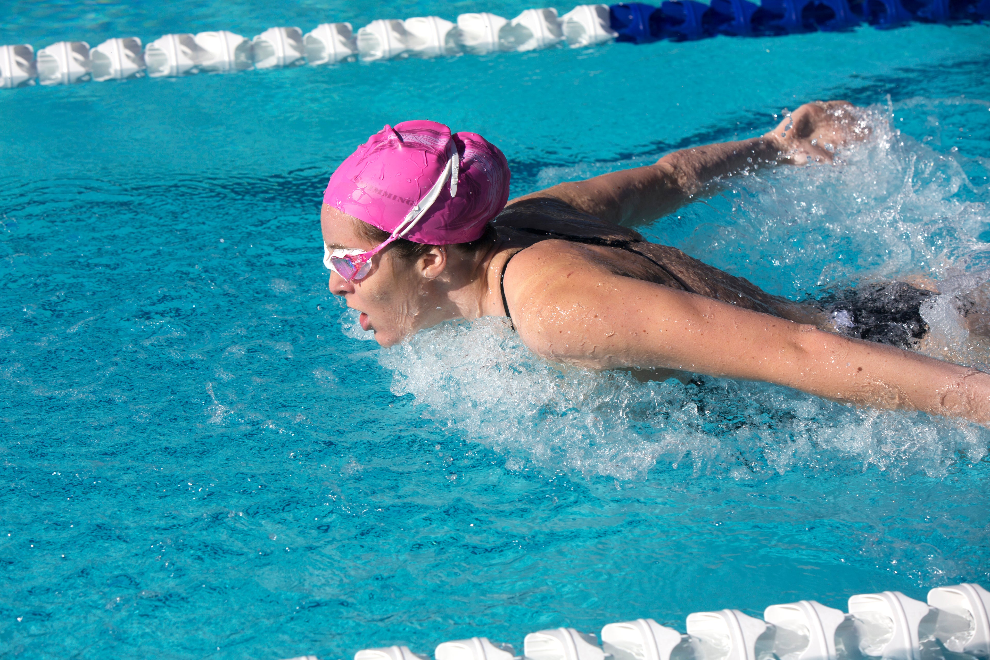 SAEKO-Premium Blade Mirror Swimming Goggles