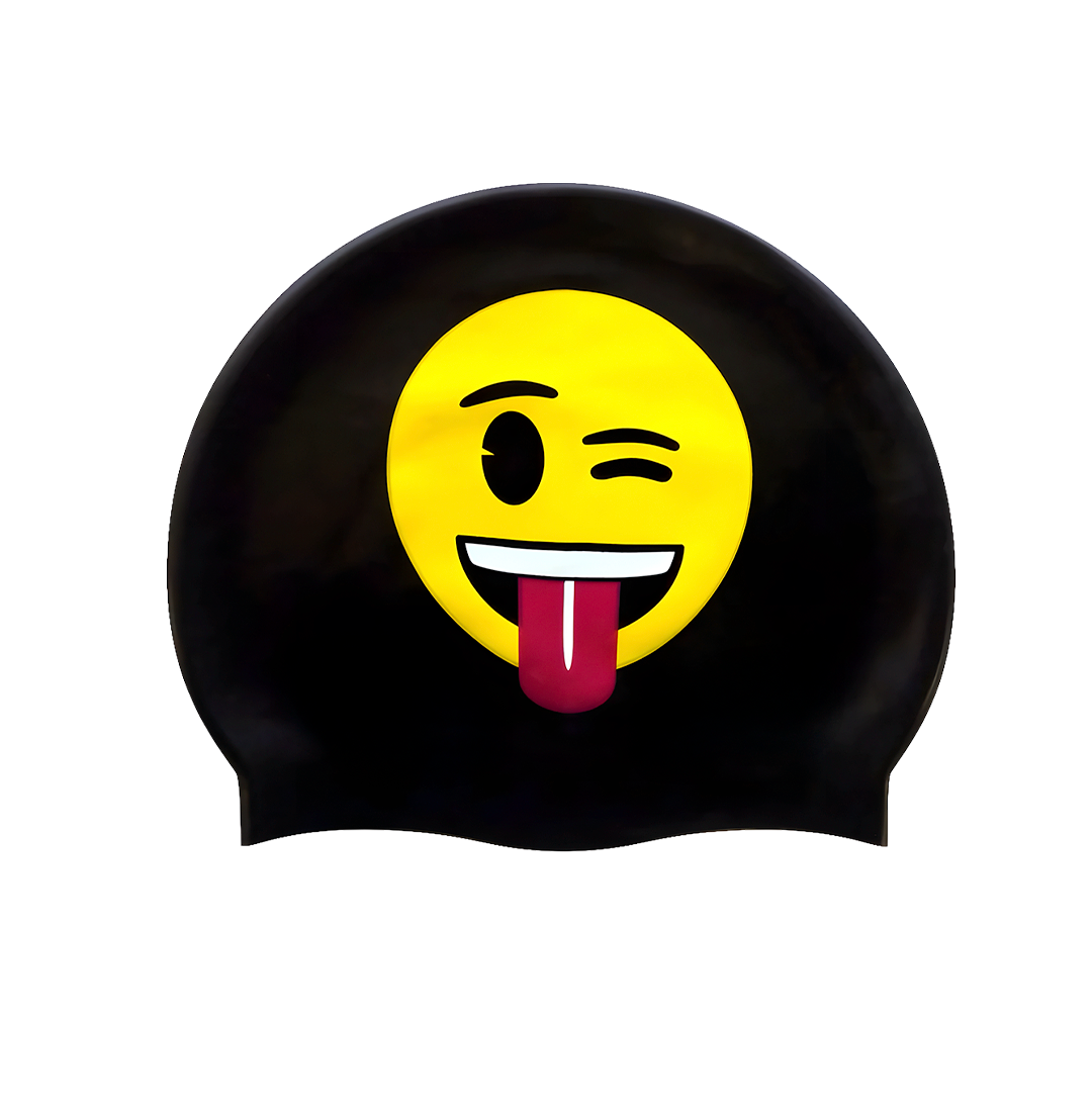 😜 Funny Emoji Swim Cap