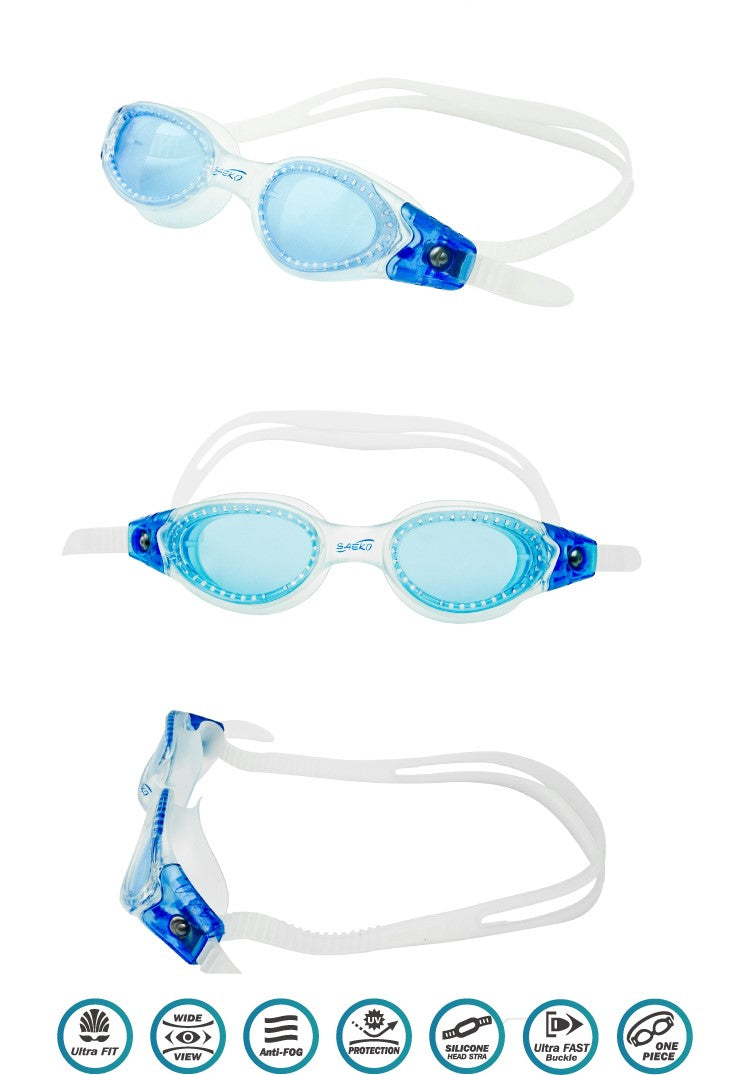 SAEKO PACIFIC TRANSPARENT SWIMMING GOGGLES S50