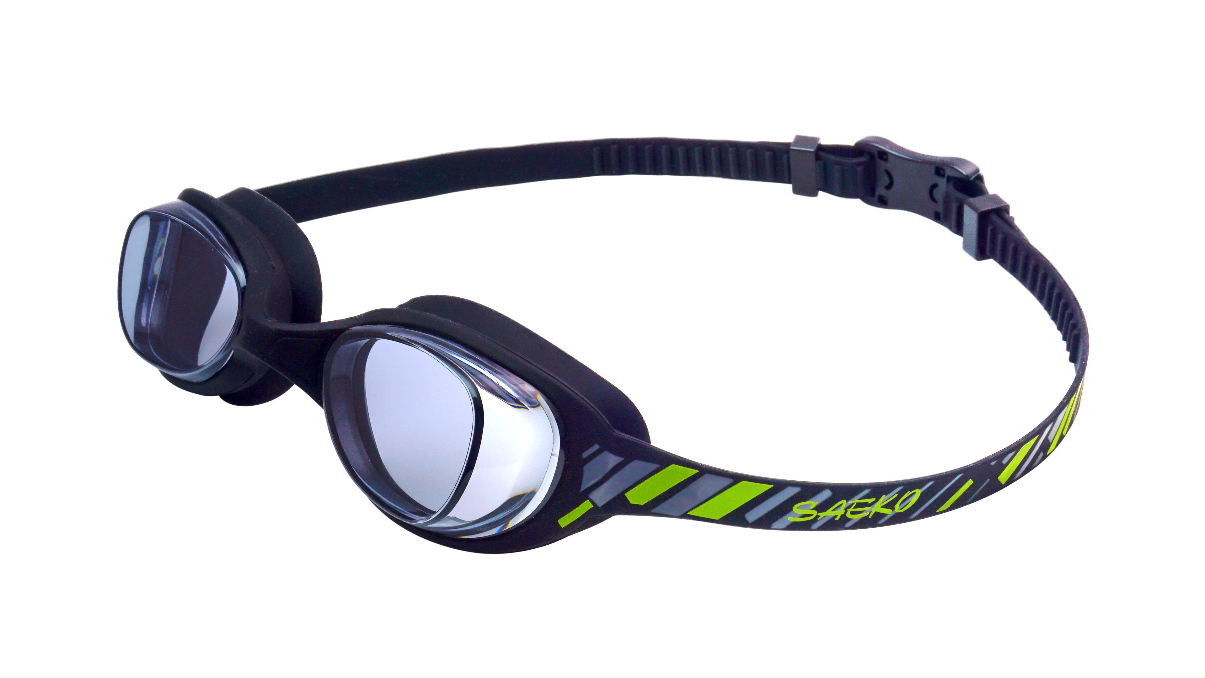 SAEKO OCEAN BLACK SWIMMING GOGGLES